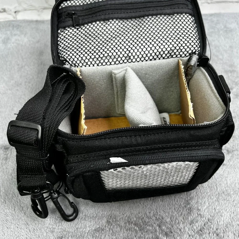 LowePro Camera Bag Digital Video Edit 110 Black Shoulder Strap 2003 NWT